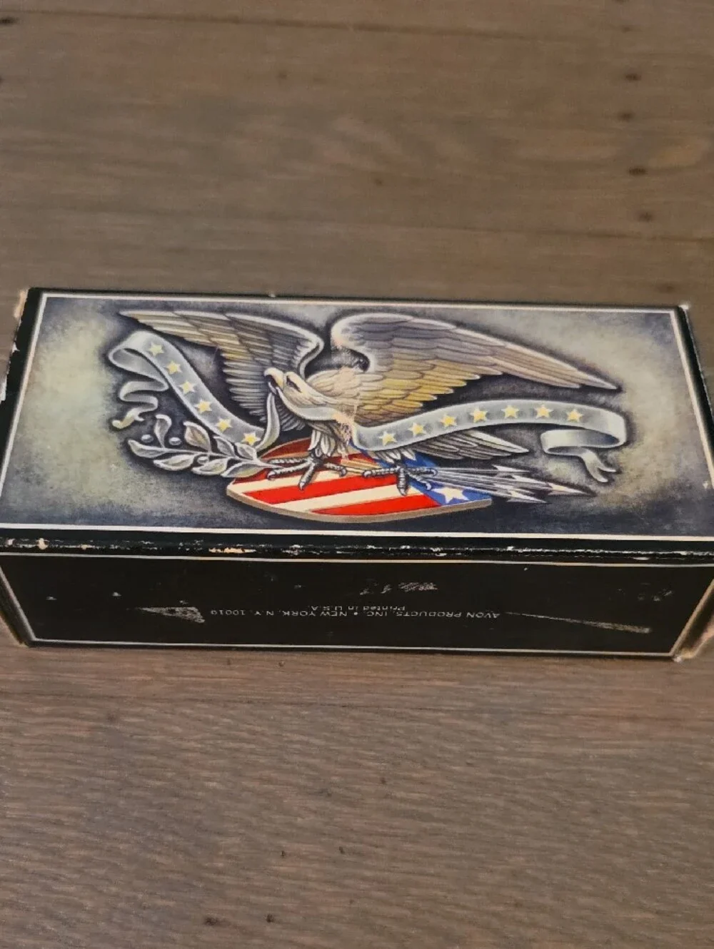 Avon American Eagle Brush & Comb Valet - Vintage NEW